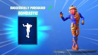 NEW BOMBASTIC EMOTE AND SKINS Fortnite Item Shop November 26  BOMBASTIC EMOTE  TamashaBera [upl. by Vitoria]