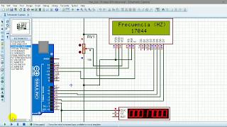 FRECUENCIMETRO LCD ARDUINO DOY CODIGO [upl. by Courtland]