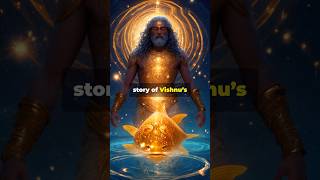 Matsya The First Vishnu Avatar shorts mythology viral shorts viralvideos vishnu hindu yt [upl. by Marva]