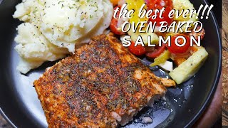 The Best Ever Oven Baked Salmon Recipe  Ray Macks Kitchen and Grill [upl. by Eivad]