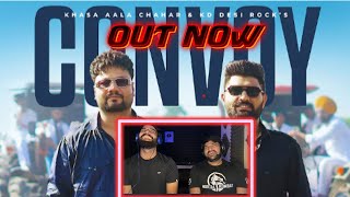 Reaction Convoy Kafila –Music Video  Khasa Aala Chahar KD Desi Rock  Deepesh GoyalTigdi Reacts [upl. by Nil]