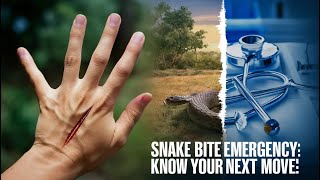 what to do if snake bites you snake bite emergency know your next move [upl. by Aisak]