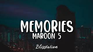 Maroon 5  Memories Lyrics [upl. by Mohamed532]