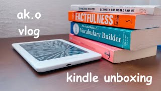 Amazon Kindle 4GB 📚Unboxing Set up amp Price Differences of Books [upl. by Nauqahs]