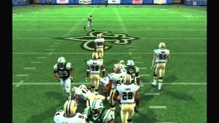 Lets Play Madden 10 ps2 Week 4 Saints vs Jets [upl. by Avehs]