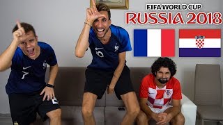 🇫🇷 FRANCIA 42 CROAZIA 🇭🇷  LIVE REACTION FINALE MONDIALI RUSSIA 2018 [upl. by Nolyak]