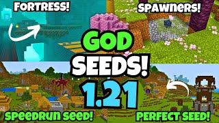 🔥SEEDS Best Seeds for Minecraft 121 Bedrock Edition pocket edition SEEDS [upl. by Anatola954]