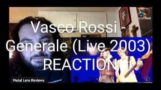 Vasco Rossi  Generale live03 [upl. by Quarta]