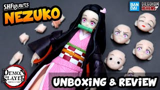 NEZUKO SH Figuarts Demon Slayer Unboxing e Review BR [upl. by Cleave]