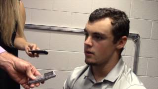 Trace McSorley  Michigan postgame [upl. by Ggerc]