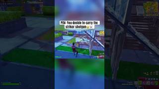 Bro is doing no damage with that striker ☠️🤣 fortnite fortniteshorts fortniteitemshop [upl. by Orteip779]