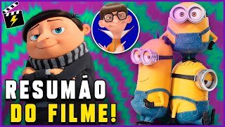 RESUMÃO MINIONS 2 A ORIGEM DE GRU [upl. by Nosnirb]