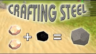 Roblox Booga Booga  How To Make STEEL [upl. by Renraw254]