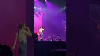 LOUDER Sigrid gets crowd to sing strangers at Wembley Arena [upl. by Annoya]