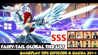 Fairy Tail Fierce Fight Gameplay Tier List Global Tips All Giftcode amp Gacha 30  Fairy Tail [upl. by Horsey]