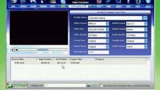 Extra Video Converter can convert video to AVI MPEG Apple iPod Sony PSP 3gp Zune WMV FLV MOV MP3 WMV OGG or WAV  wwwDVDCopyRipcom [upl. by Attah]