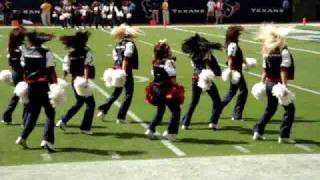 Houston Texans Cheerleaders Dance [upl. by Shatzer]