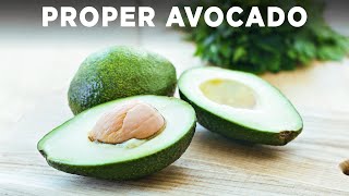 How To Eat An Avocado [upl. by Ellon]