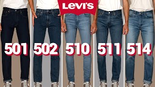 Pruebo TODOS los Levis y te digo cuál queda mejor 👖 La guia definitiva de fits Levis [upl. by Asserrac171]