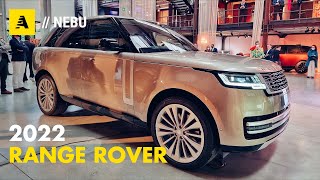 Nuova Range Rover 2022  Nuova piattaforma motori e tecnologia [upl. by Seidler255]