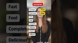 SynonymsGarbage Trash Fool Complete shorts improve vocabulary synonyms learnenglish [upl. by Eiblehs]