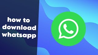 💻how to download whatsapp [upl. by Aprilette108]