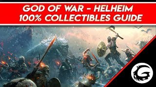 God of War  100 Collectibles Helheim Guide Full Commentary  Gaming Instincts [upl. by Elbag]