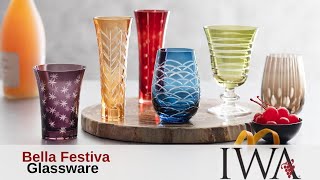 Bella Festiva Glasses from IWA Wine [upl. by Gean]