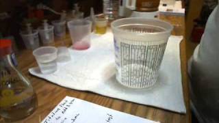 How To Make BioDiesel 3 Making Methoxide [upl. by Notyarb]