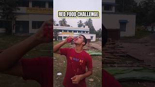 24 HOURS RED FOOD CHALLENGE shorts minivlog foodchallenge viralshorts youtubeshorts food [upl. by Tidwell]