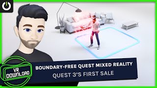 VR Download Solo BoundaryFree Mixed Reality amp Quest 3s First Sale [upl. by Wall603]