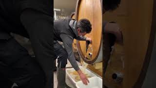 Huge Barrel Emptying 🍷🤩weingutheindel [upl. by Eenimod]