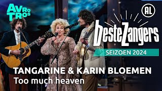 Tangarine amp Karin Bloemen  Too much heaven  Beste Zangers [upl. by Aitercal]