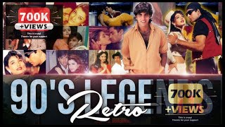 90S LEGENDS RETRO  TOP AKSHAY KUMAR HINDI SONG  EVERGREEN MASHUP [upl. by Naxor554]