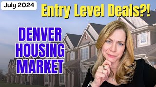 July 2024 Denver Housing Market Update  Slowest Market in 12 years [upl. by Nilloc]