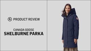 Canada Goose Women’s Shelburne Parka  GH Review [upl. by Malo]