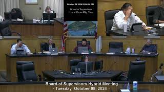 County of Lake Board of Supervisors Meeting · Tuesday 10082024 [upl. by Narak]