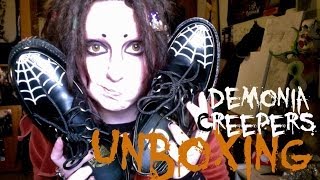 Demonia Creepers Unboxing [upl. by Esme745]