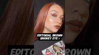 EDITORIAL MAKEUP ✨  FALL 2024 makeup makeuptutorial beauty fallmakeup [upl. by Rednirah]