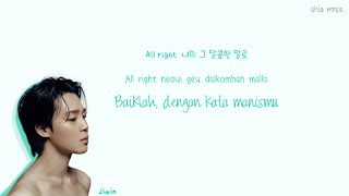 Jimin 지민 Face Off HanRomIna Color Coded Lyrics Lirik Terjemahan Indonesia [upl. by Salzhauer]