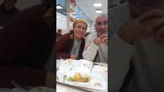 Babama cüzdan ve kemer aldık 4 kg dambıl kaldırdım ve yemek yedik ondan sonra gimsadan ayrılıyoruz [upl. by Judsen639]