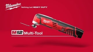 Milwaukee® M12™ Cordless MultiTool Kit 242622 [upl. by Irwinn]