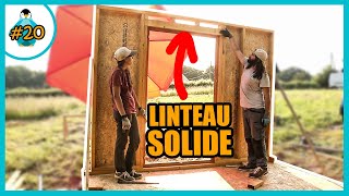 Comment faire un linteau sur un mur en ossature bois  LPMDP 20 [upl. by Sivie]