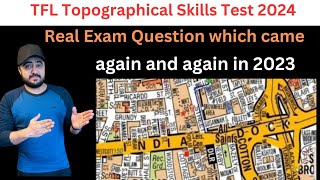 TFL Topographical skills Test 2024  Real Exam Question December 2023  Black wall tunnelsa pco [upl. by Adnara160]