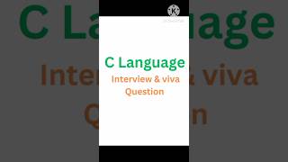 C language interview Question l data types in c language [upl. by Ailices]