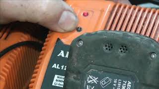 Cordless charger fault fix AEG Bosch Makita [upl. by Phelan716]