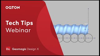 Geomagic Tech Tips – Accurately Reverse Engineer Threads with Design X [upl. by Airotal]