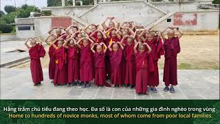 TU VIỆN LAMA GAUN TASHI RAPTEN  NEPAL  LAMA GAUN TASHI RAPTEN MONASTERY IN NEPAL [upl. by Alleon]