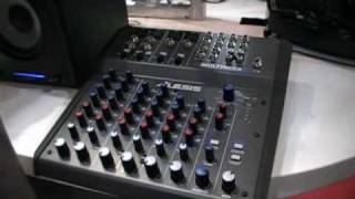 Alesis Multimix 8 USB Mixer Summer NAMM 2010avi [upl. by Aila]