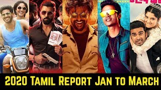 2020 Tamil Hit And Flop Movies List January to March With Box Office Collection [upl. by Hehre]